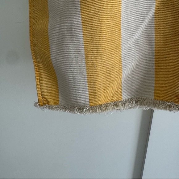 NWT J. Crew Sailor Mid-Rise Relaxed Demi-Boot Jean in Sunflower Stripe - Picture 4 of 7